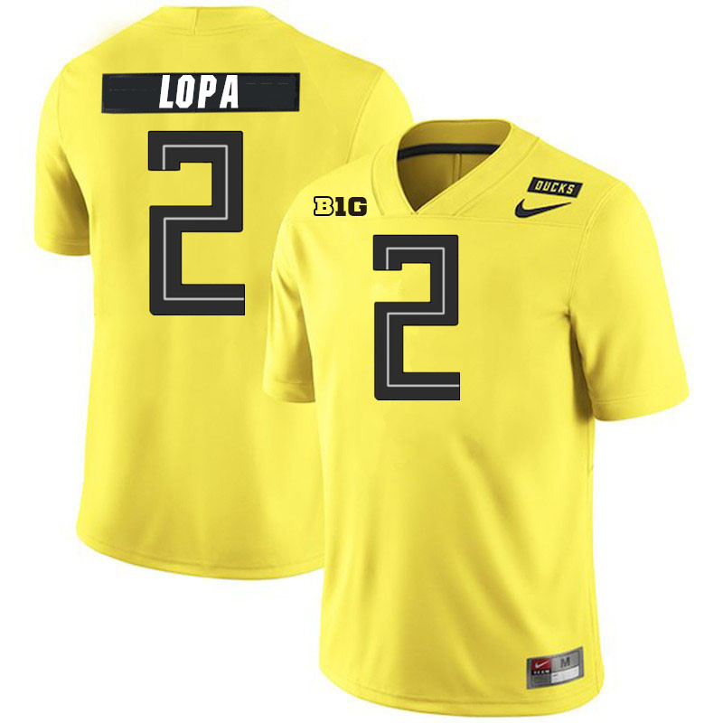Kingston Lopa Oregon Jersey,Oregon Ducks Football Uniforms,Jerseys Youth-Alternate Yellow